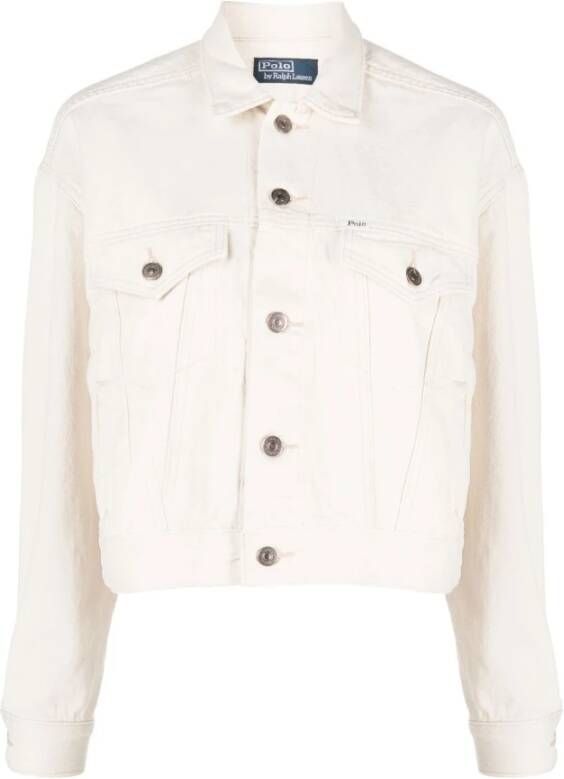 Ralph Lauren Spijkerjassen Beige Dames