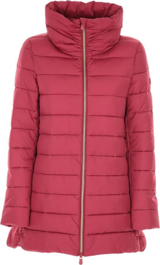 Save The Duck Parka Jassen Rood Dames