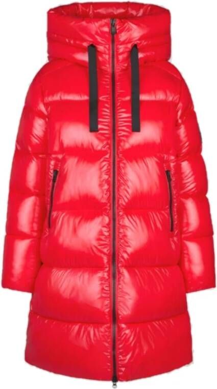 Save The Duck Parka Jassen Rood Dames