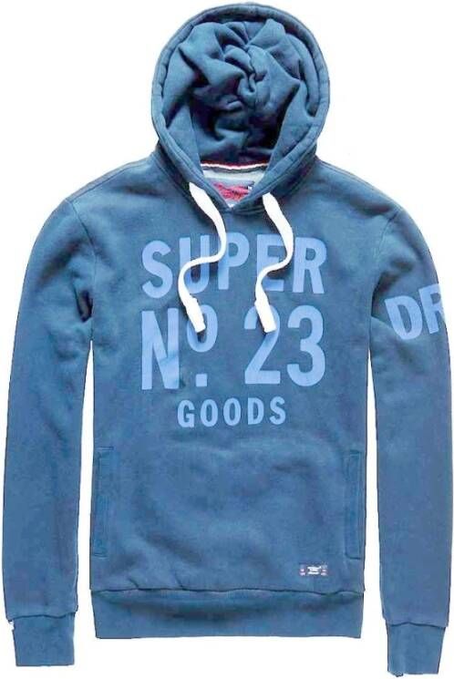 Superdry Hoodies & sweatvesten Blauw Heren
