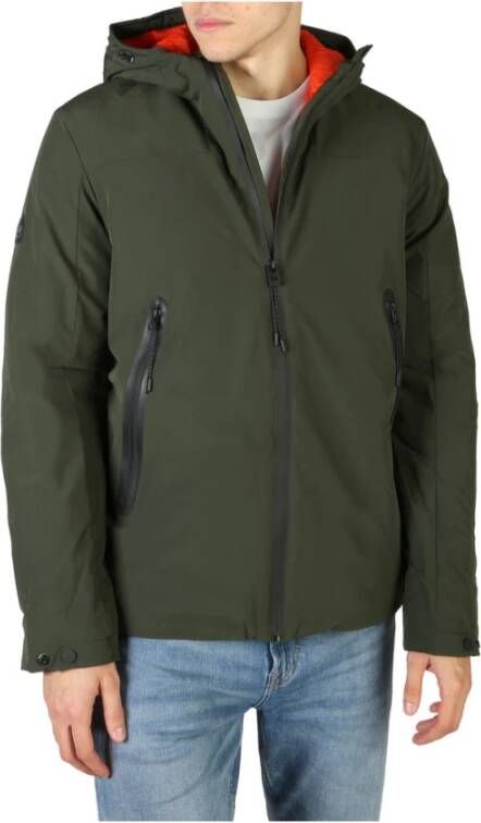 Superdry Gewatteerde jassen Groen Heren