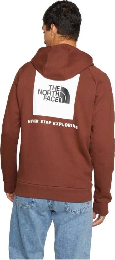 The North Face Hoodies & sweatvesten Bruin Heren