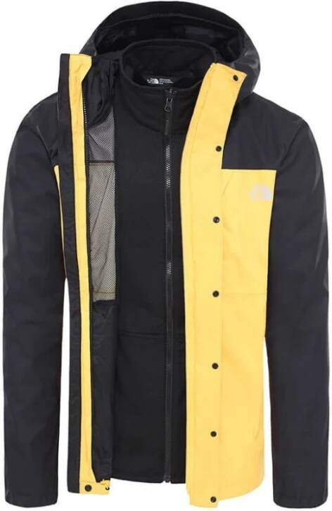 The North Face Outdoorjassen Geel Heren