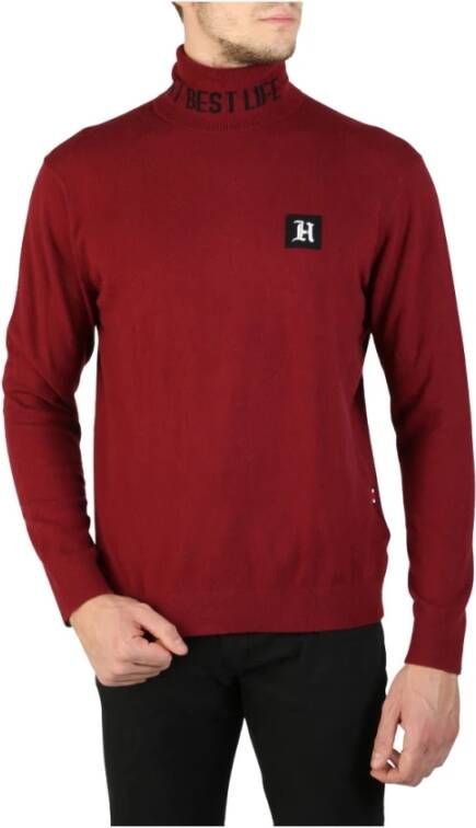Tommy Hilfiger Knitwear Mw0Mw11421 , Rood, Heren