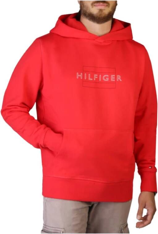 Tommy Hilfiger Hoodies & sweatvesten Rood Heren