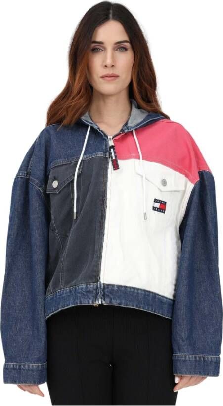 Tommy Hilfiger Spijkerjassen Blauw Dames