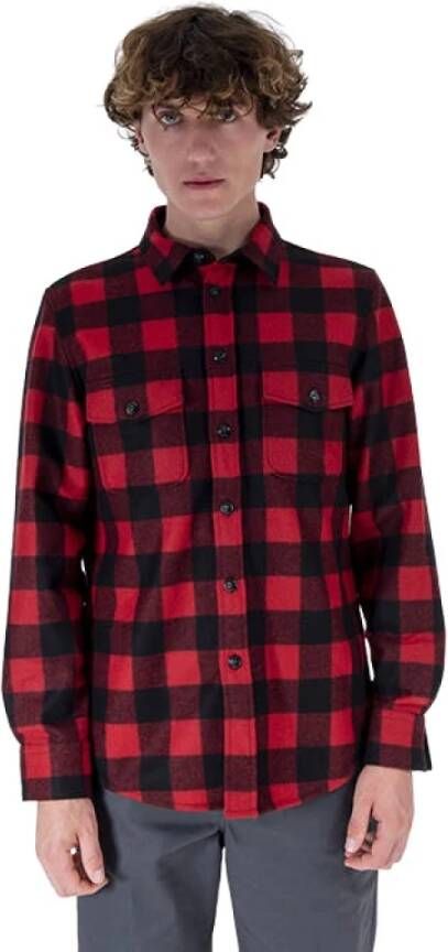 Woolrich Alaskan Melton Over size shirt , Grijs, Heren