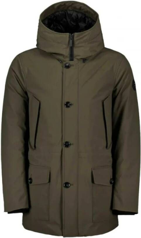 Woolrich Arctic Stretch Parka , Groen, Heren