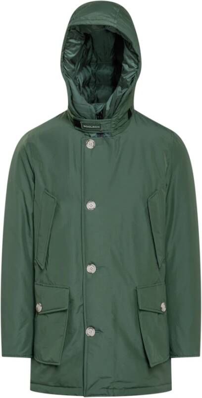 Woolrich Down Jackets , Groen, Heren