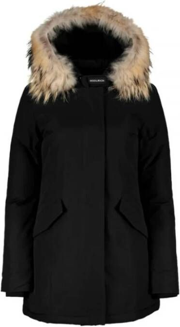 Woolrich Arctic Raccoon 538 , Zwart, Dames