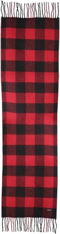 Woolrich Sjaals Rood Dames