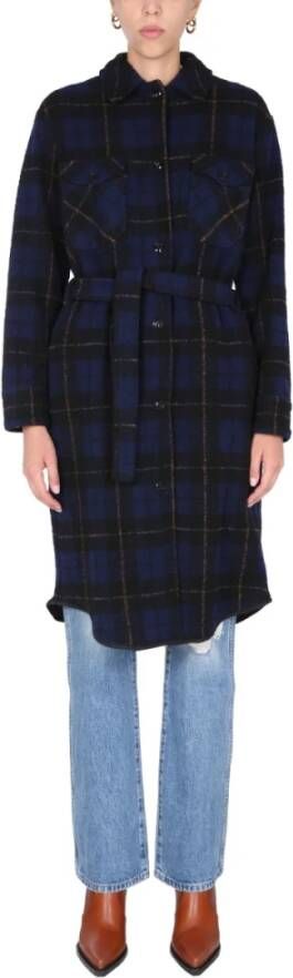 Woolrich Trenchcoats & Mantels Blauw Dames