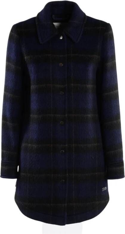 Woolrich Trenchcoats & Mantels Blauw Dames