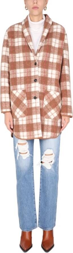 Woolrich Trenchcoats & Mantels Bruin Dames