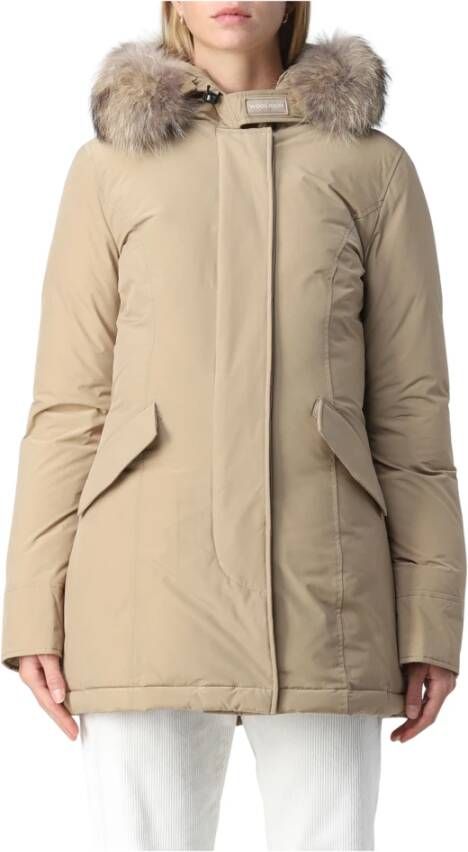 Woolrich Winterjassen Groen Dames