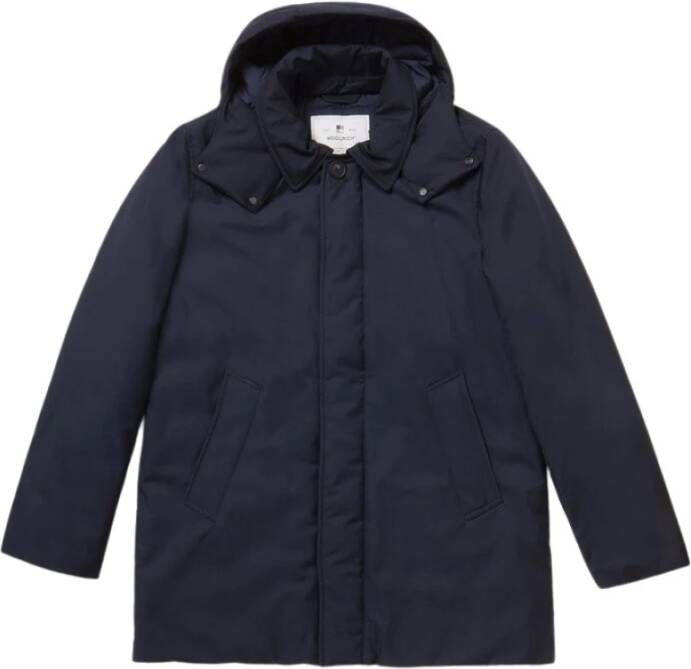 Woolrich Blauw jas 3989 woou0258mr jas , Blauw, Heren