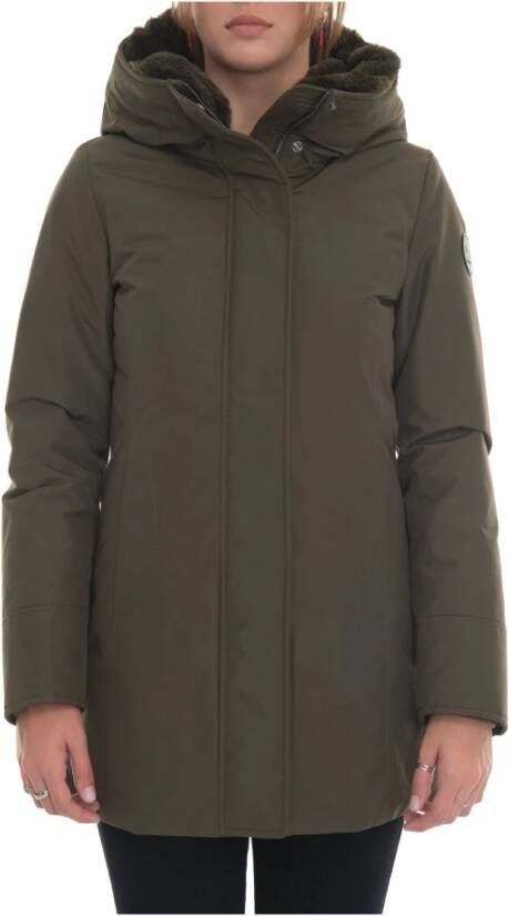 Woolrich Winterjassen Groen Dames