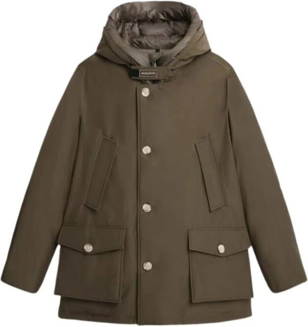 Woolrich Winterjassen Groen Heren