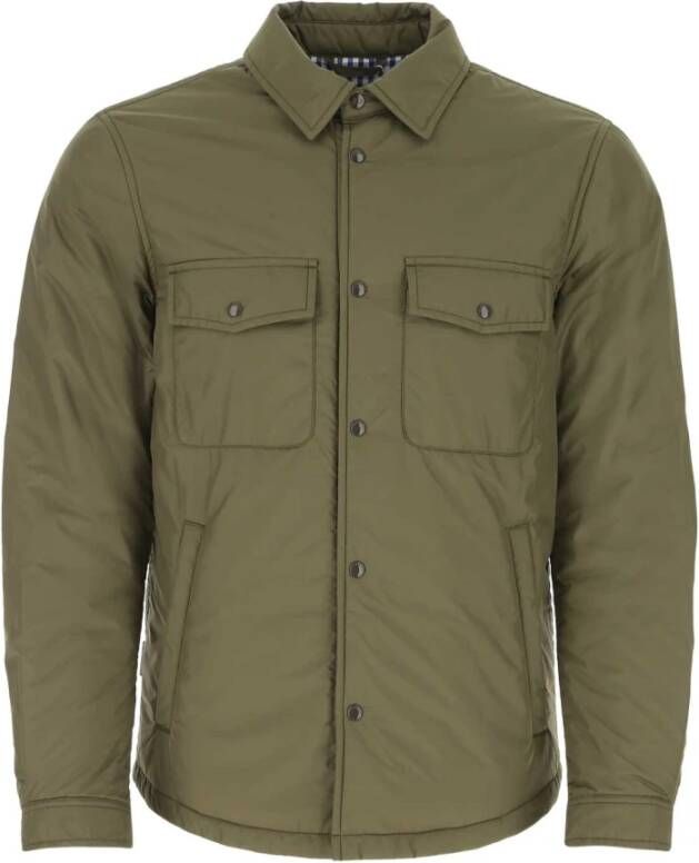 Woolrich Winterjassen Groen Heren