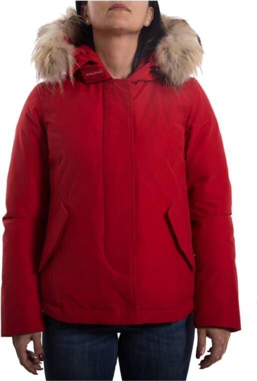Woolrich Winterjassen Rood Dames