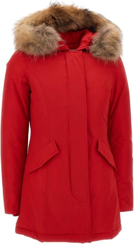 Woolrich Winterjassen Rood Dames
