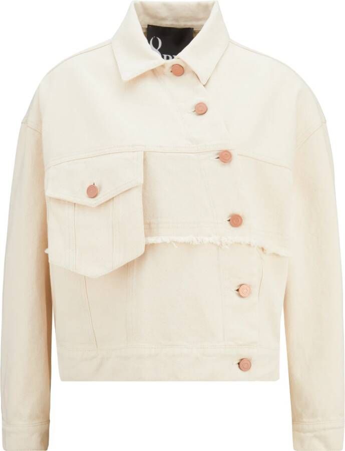 8pm Spijkerjassen Beige Dames
