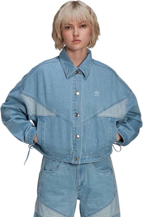 adidas Originals Spijkerjassen Blauw Dames