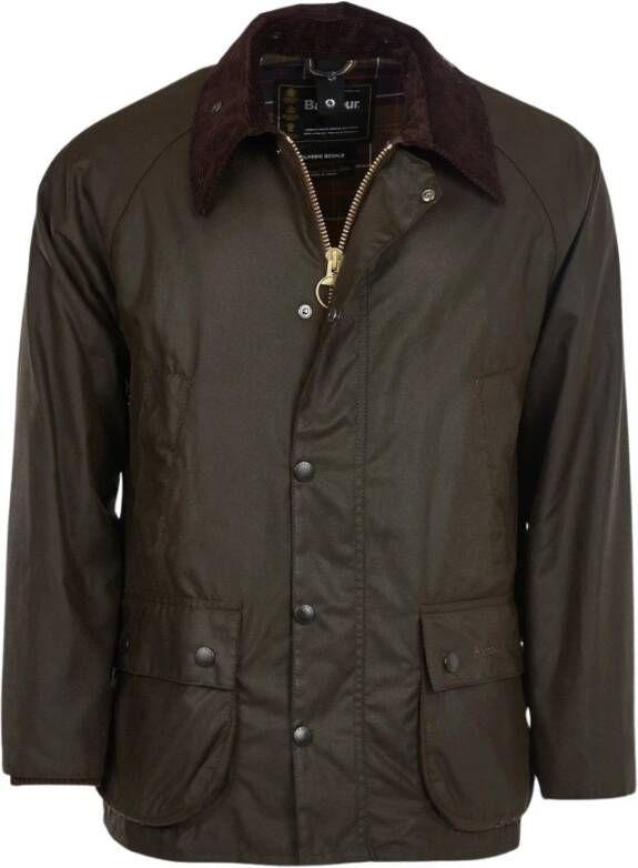 Barbour Classic Bedale Wax Jacket , Bruin, Heren