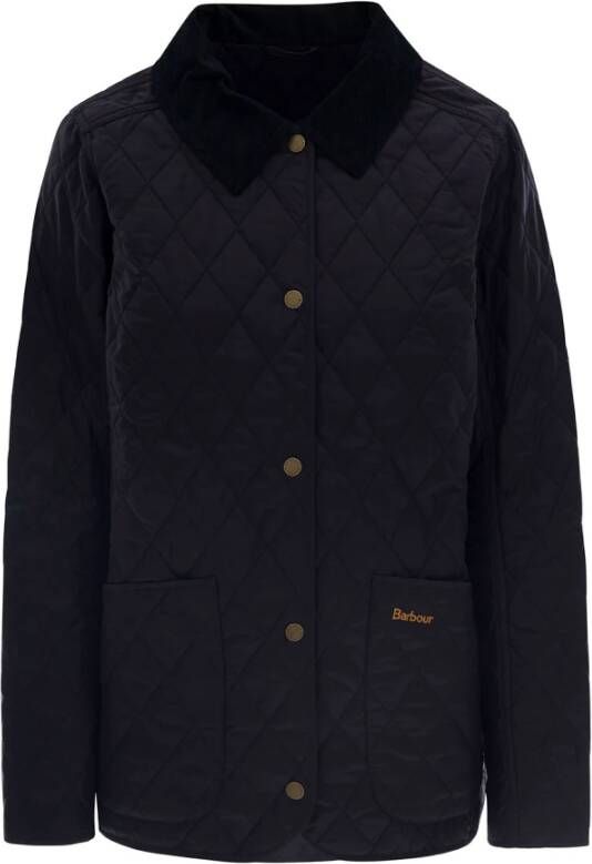 Barbour Gewatteerde Jassen Blauw Dames