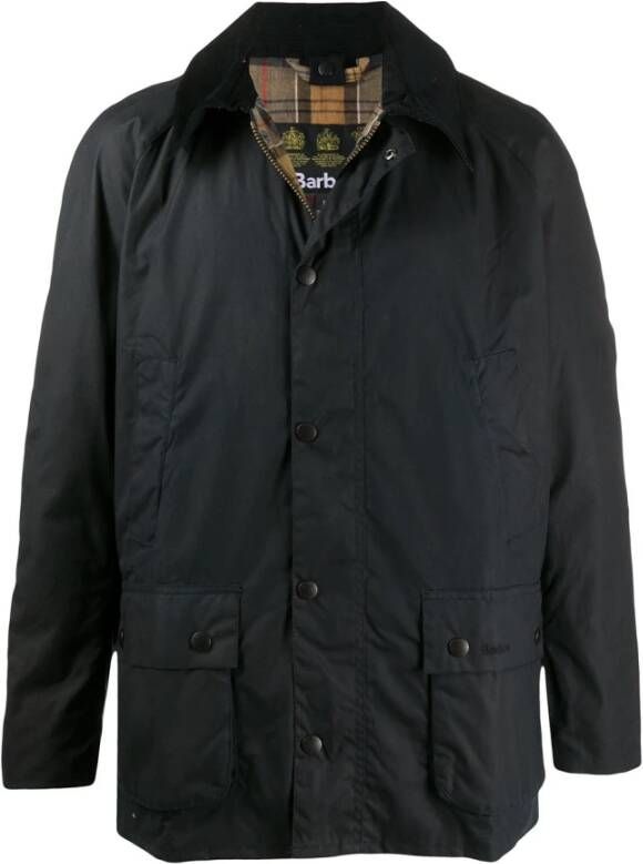 Barbour Winterjassen Blauw Heren