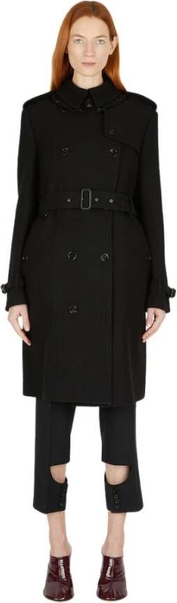 Burberry Trenchcoats & Mantels Zwart Dames