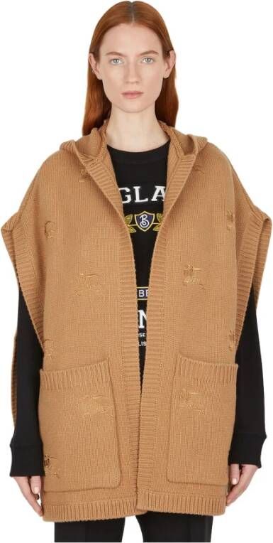 Burberry Poncho's Bruin Dames