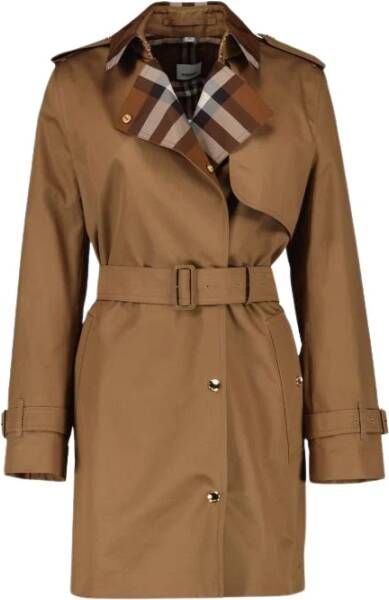 Burberry Trenchcoats & Mantels Bruin Dames