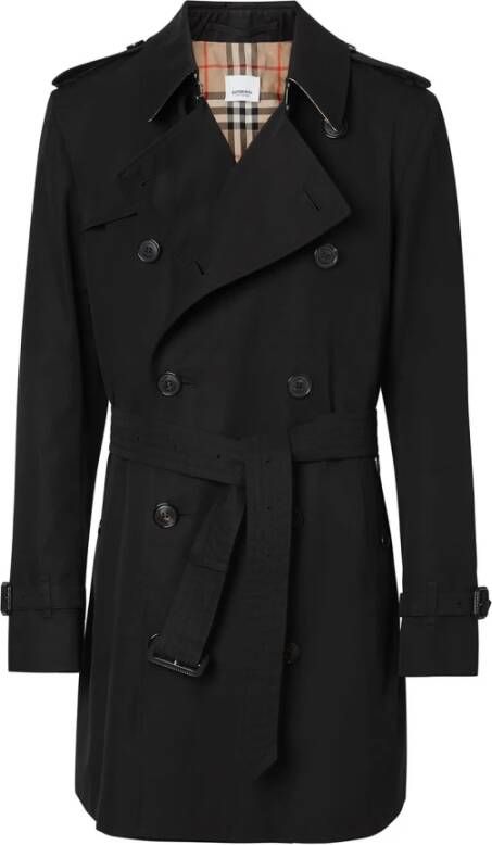 Burberry Trenchcoats & Mantels Zwart Heren