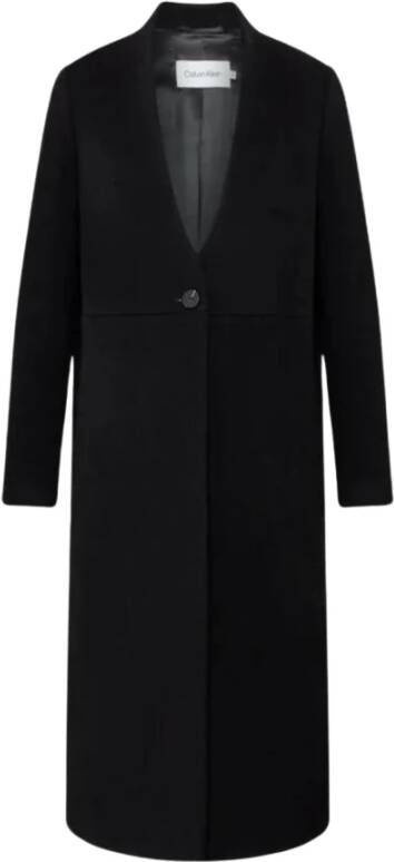 Calvin Klein Trenchcoats & Mantels Zwart Dames