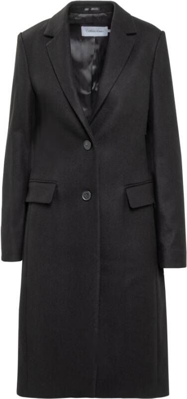Calvin Klein Trenchcoats & Mantels Zwart Dames