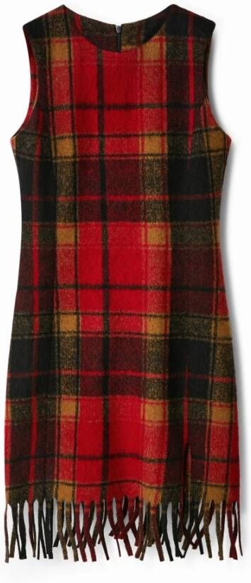 Desigual Casual kleedjes Rood Dames