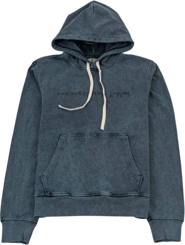 Diesel Hoodies & sweatvesten Blauw Heren
