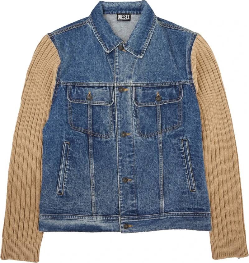 Diesel Giacca K Layton W , Blauw, Heren