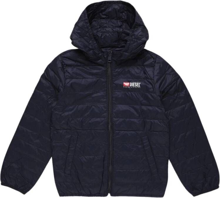 Diesel Lichte jassen , Blauw, Unisex