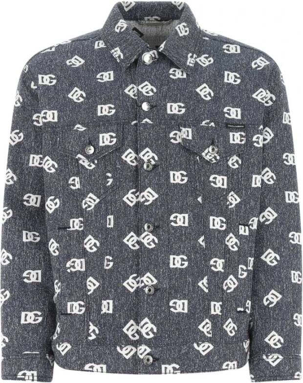 Dolce & Gabbana Spijkerjassen Grijs Heren