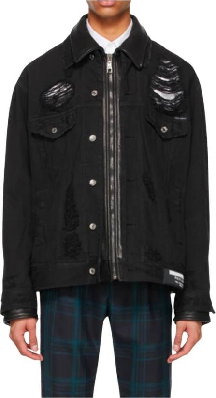Dolce & Gabbana Spijkerjassen Zwart Heren