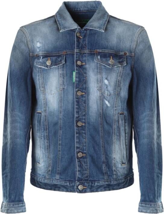 Dsquared2 Spijkerjassen Blauw Heren