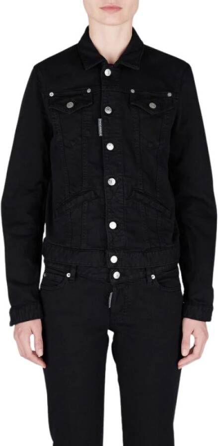 Dsquared2 Spijkerjassen Zwart Dames