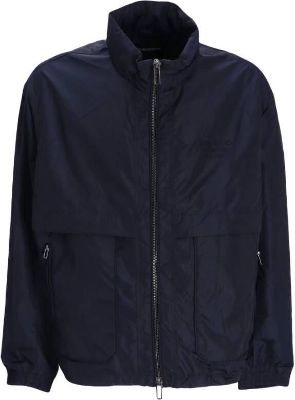 Emporio Armani Zomerjassen Blauw Heren