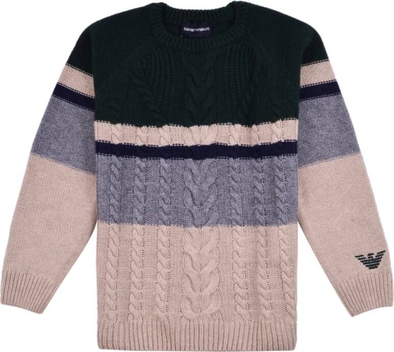 Emporio Armani Sweaters Rood , Rood, Heren