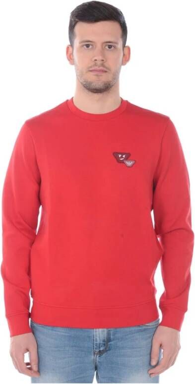 Emporio Armani Truien & Vesten Rood Heren