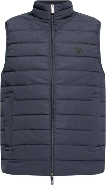 Emporio Armani Bodywarmers Blauw Heren