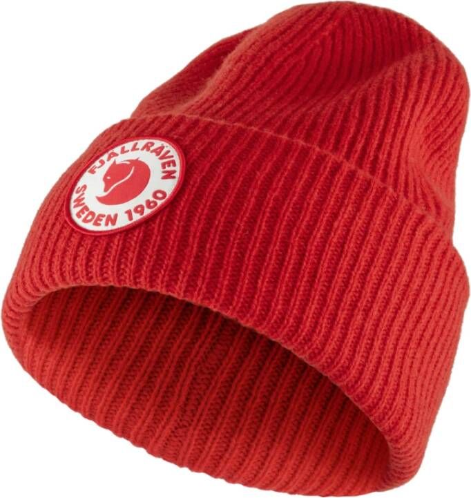 Fjällräven 1960 Logo Muts Rood