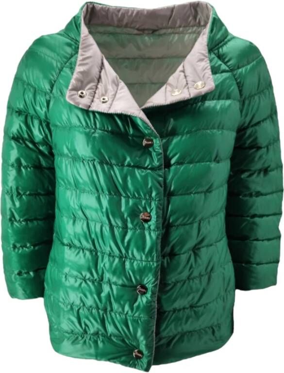 Herno Zomerjassen Groen Dames